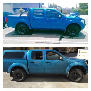 Before and After Car Repair Image